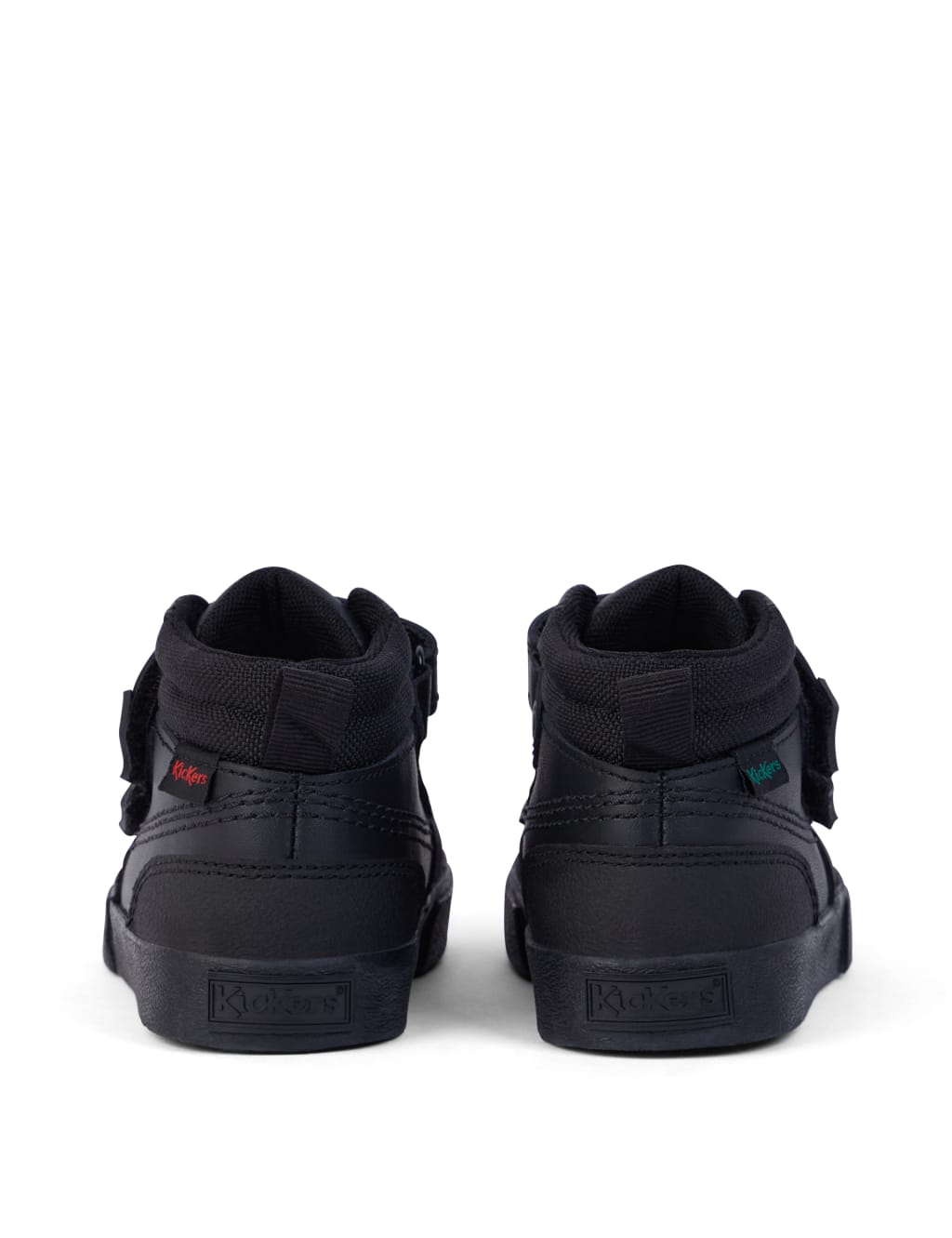 Kids' Leather High Top School Shoes (7 Small - 12 Small) 5 of 6