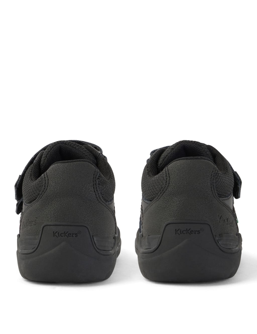Kids' Leather Riptape School Shoes 4 of 6