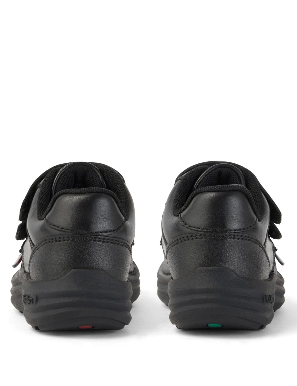 Kids' Leather Riptape School Shoes (7 Small - 12 Small) 4 of 5
