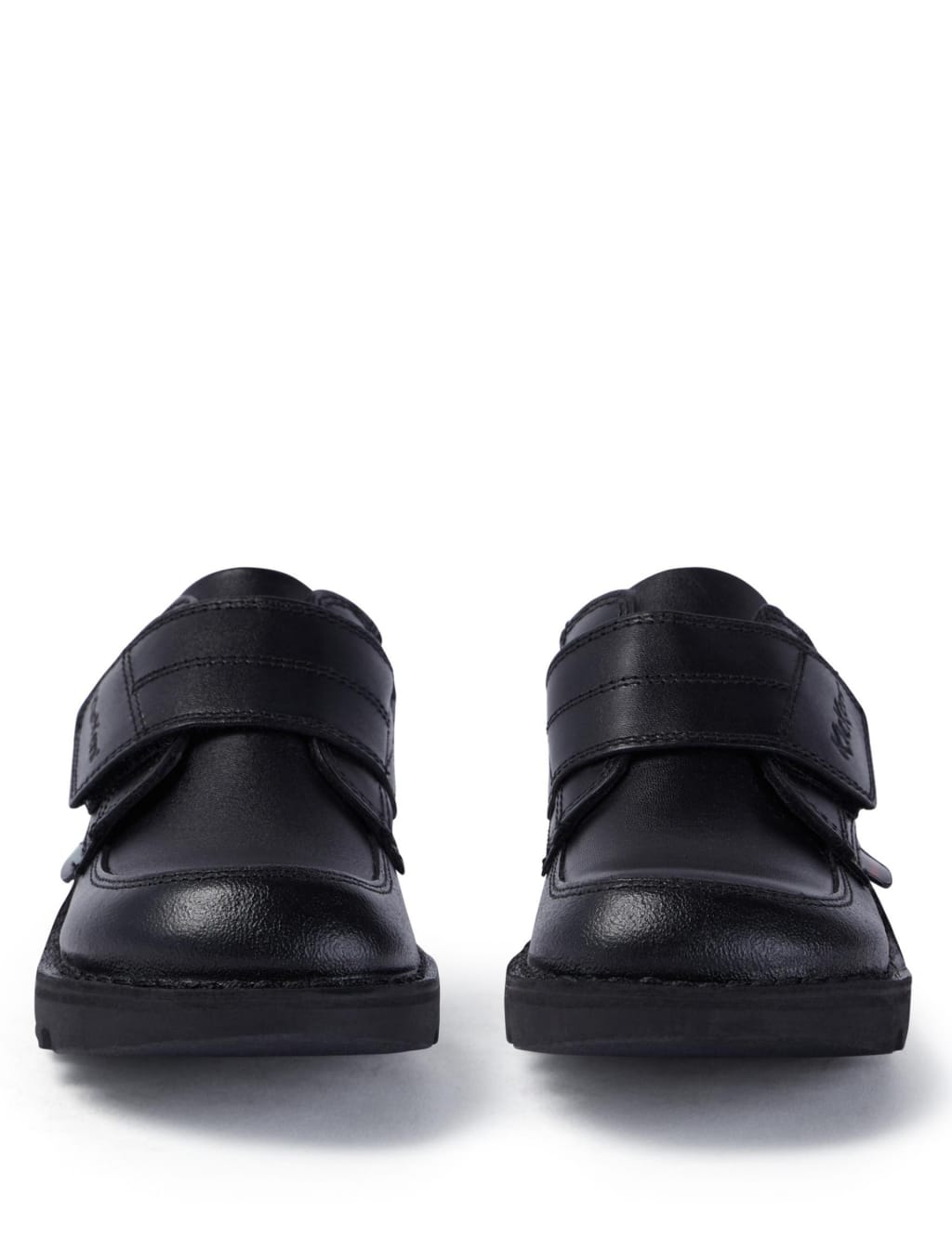 Kids' Leather Riptape School Shoes 4 of 5