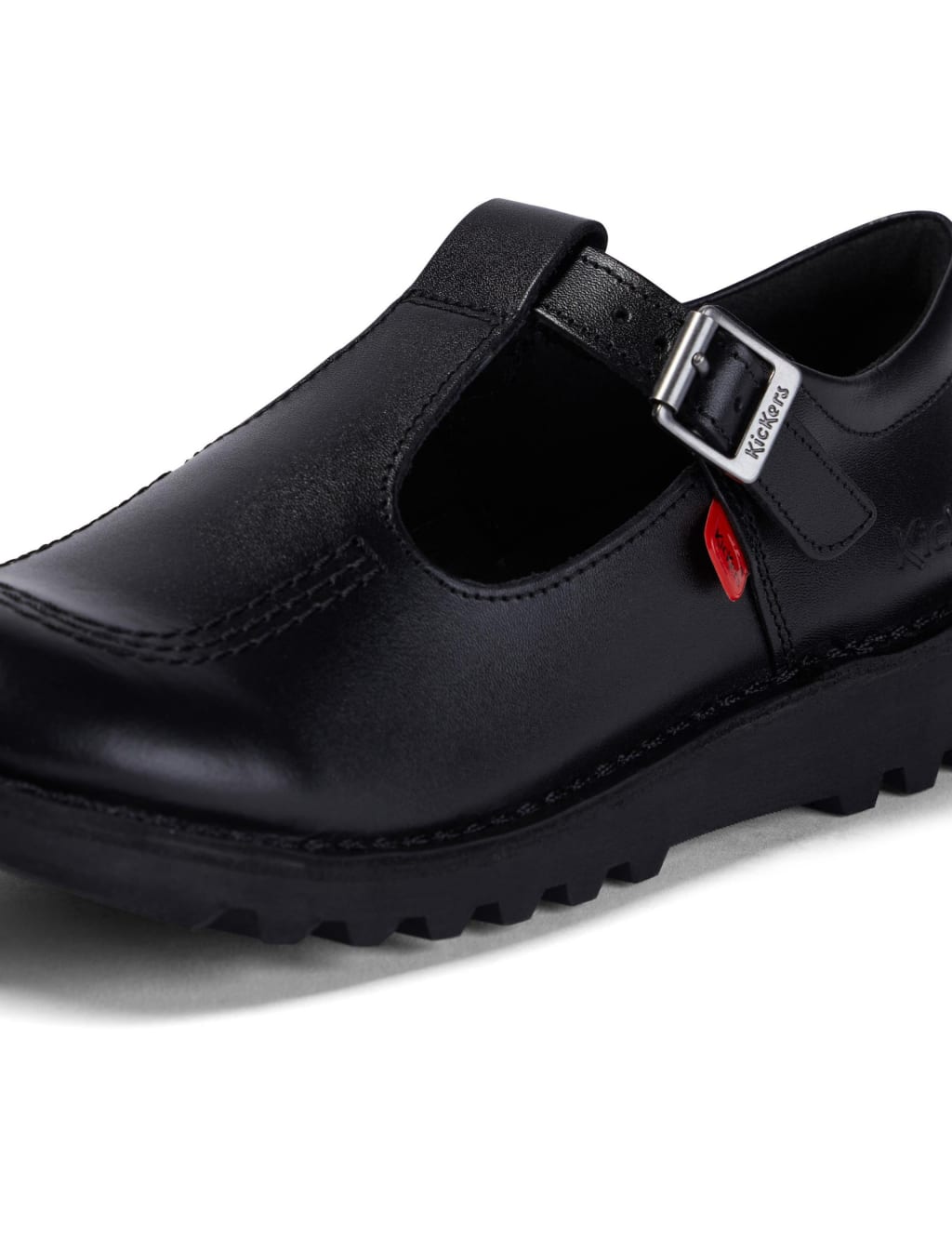 Kids' Leather School Shoes 3 of 5
