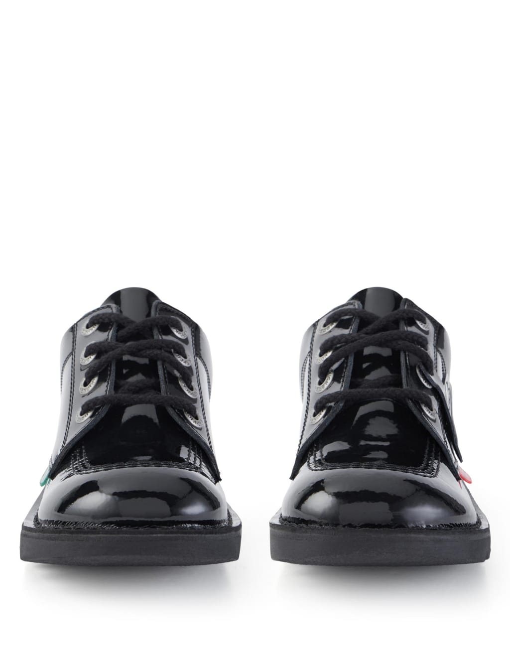Kids' Patent Leather Lace School Shoes 4 of 5