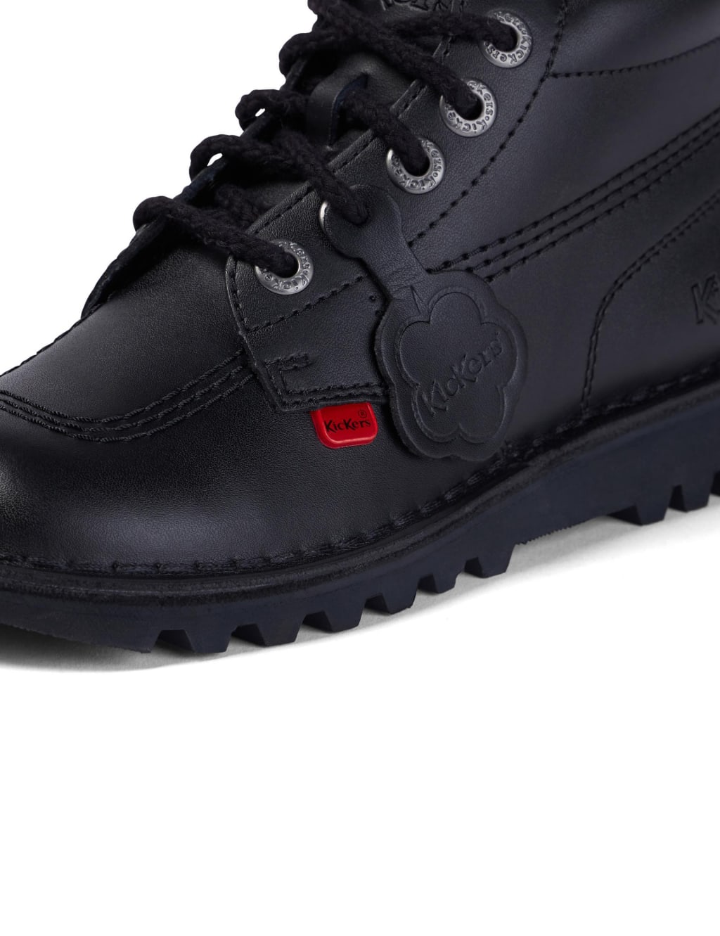 Kids' Leather High Top School Shoes 3 of 5