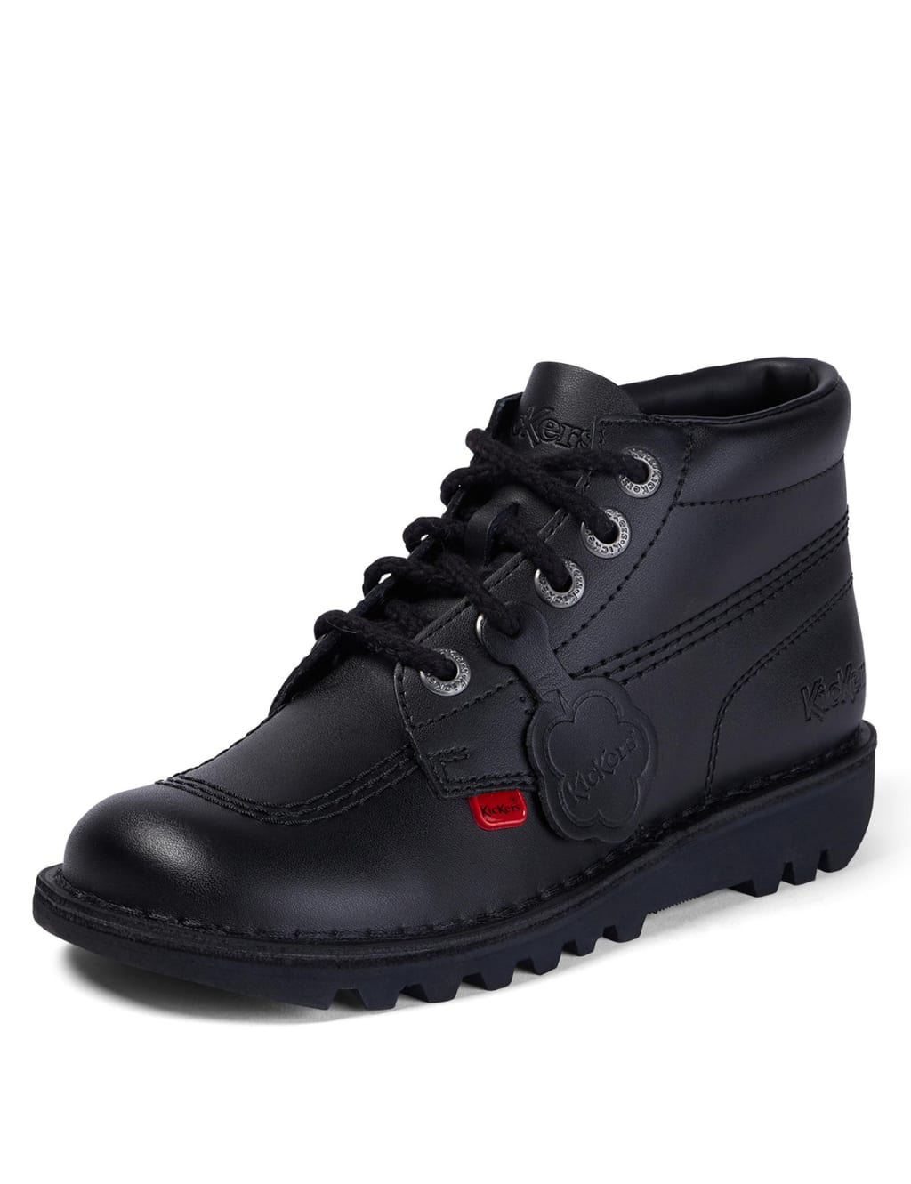 Kids' Leather High Top School Shoes 2 of 5