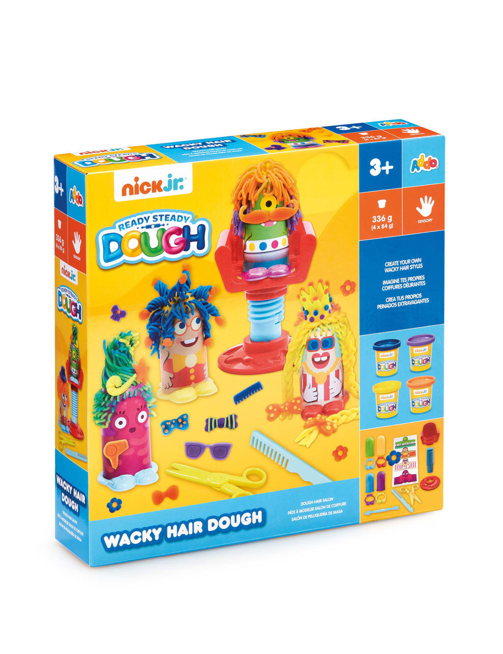 Wacky Hair Salon Dough Set 3 Years Ready Steady Dough M S