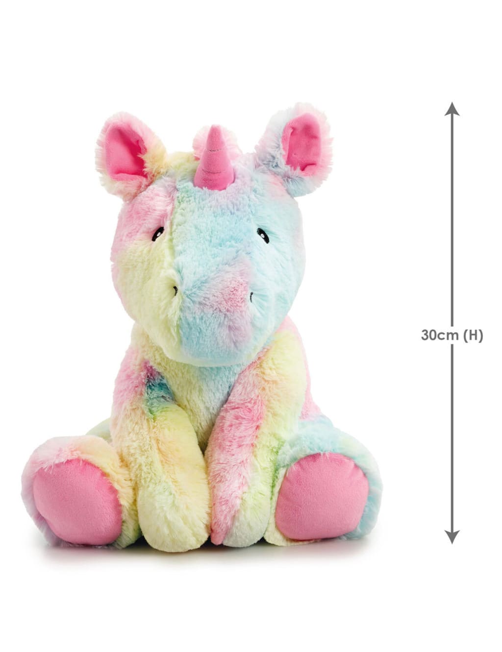 Pink fluffy unicorn toy store