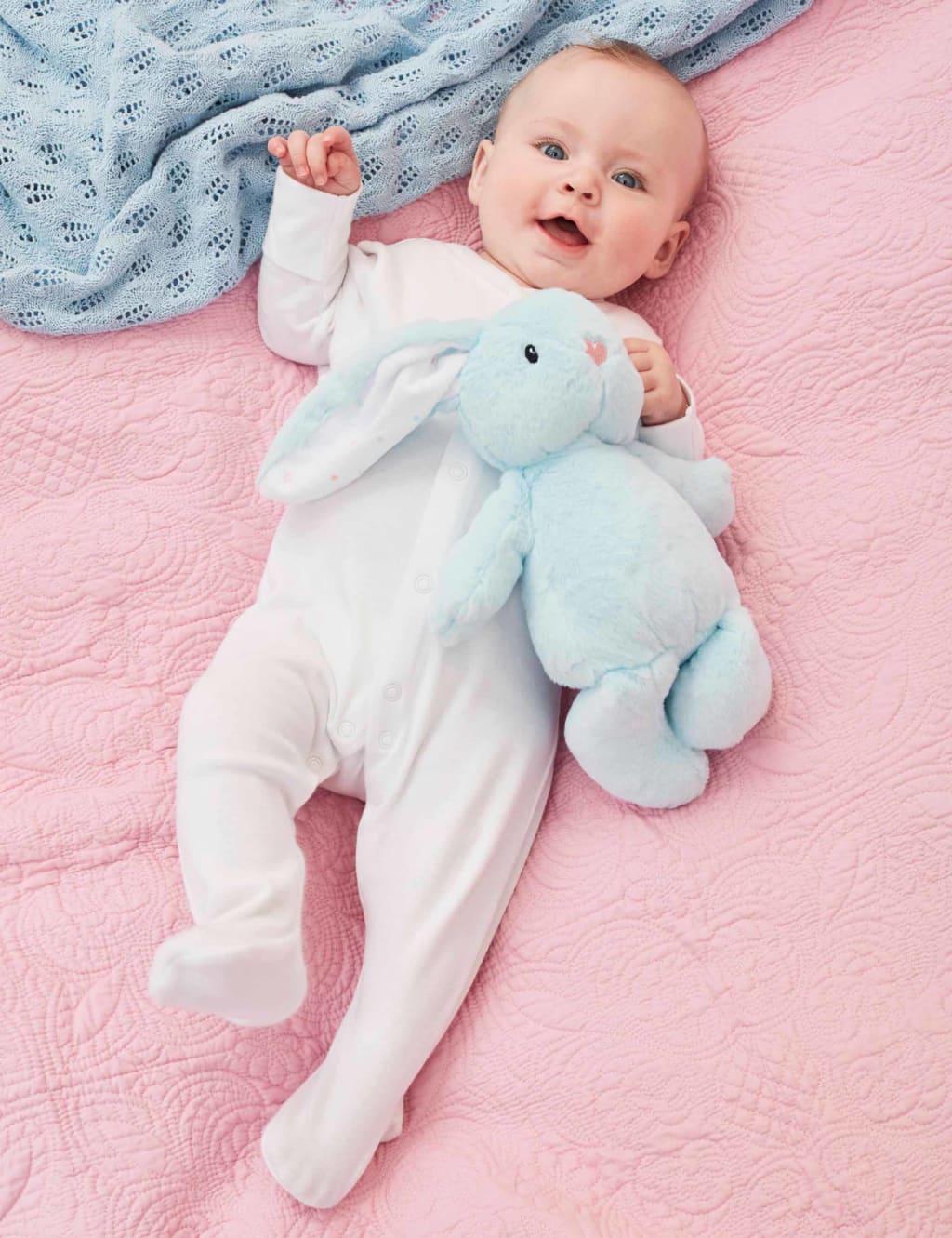 Baby Blue Bunny (0+ Mths) 2 of 3