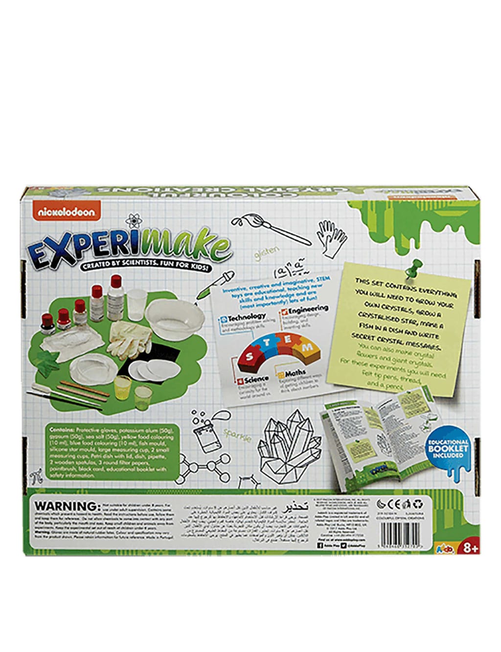 Nickelodeon Experimake Colourful Crystal Creations (8+ Yrs) 3 of 3