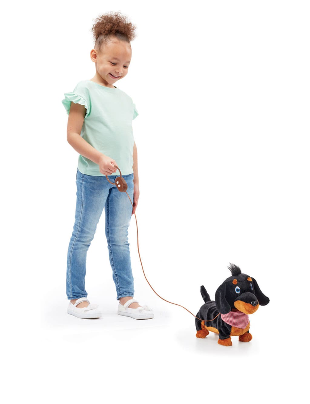 Walking dachshund toy hot sale