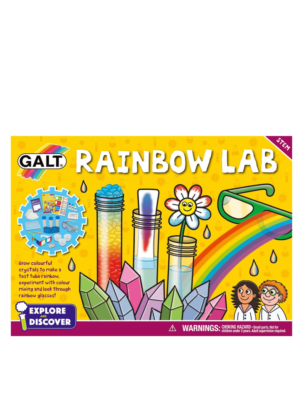 Rainbow Lab Kit 5 Yrs Galt M S