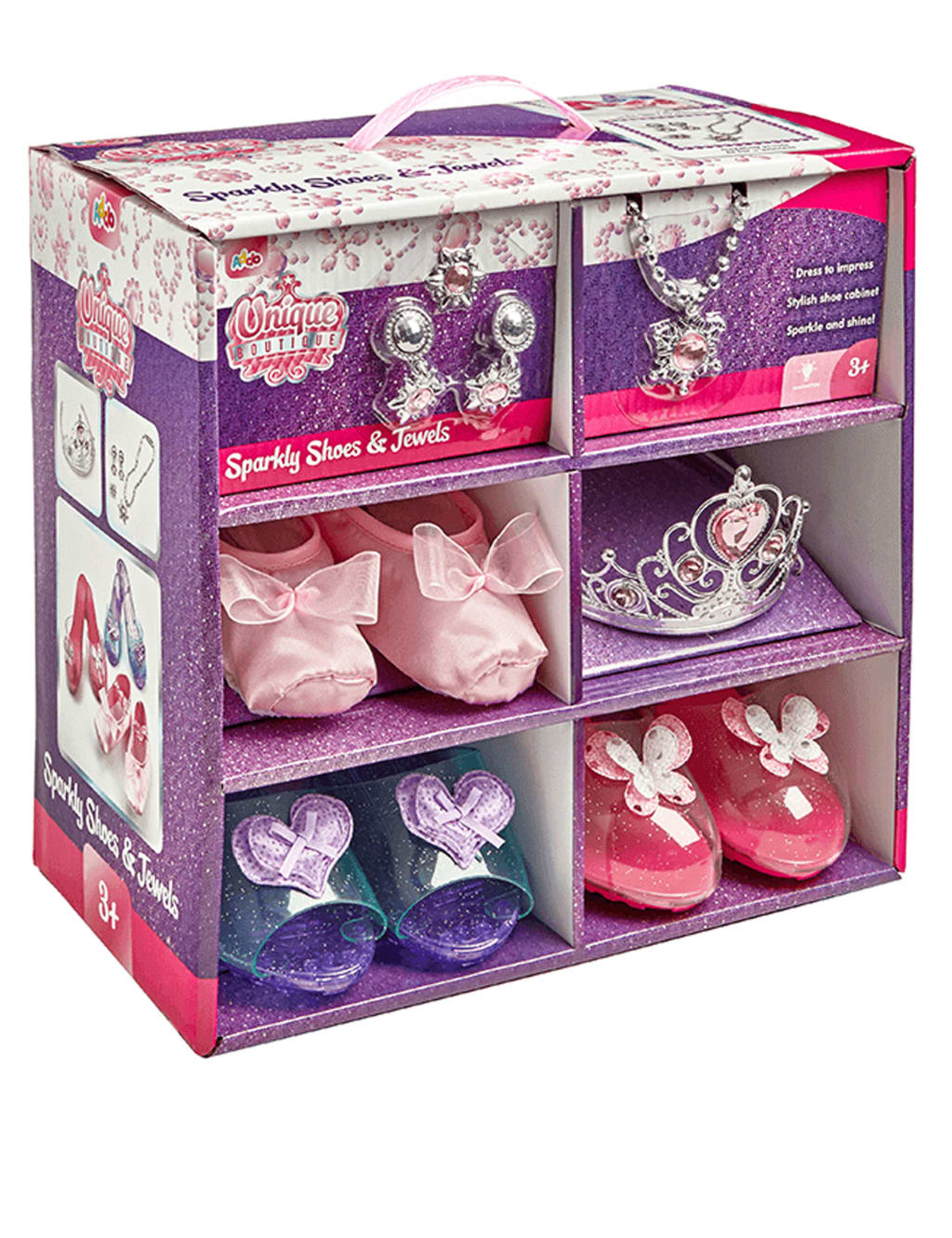 Sparkly Shoes & Jewels Set (3-10 Yrs) 3 of 4
