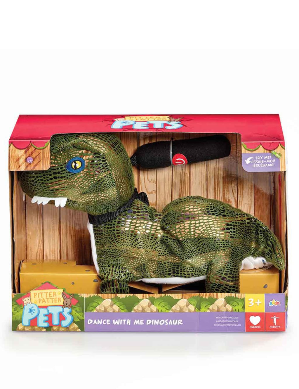Dancing Dinosaur 3 Yrs Pitter Patter Pets M S
