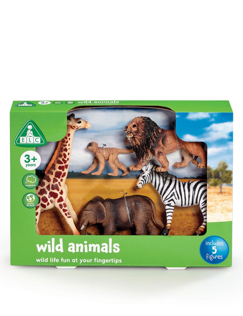 5pk Wild Animals (3+ Yrs) 2 of 2