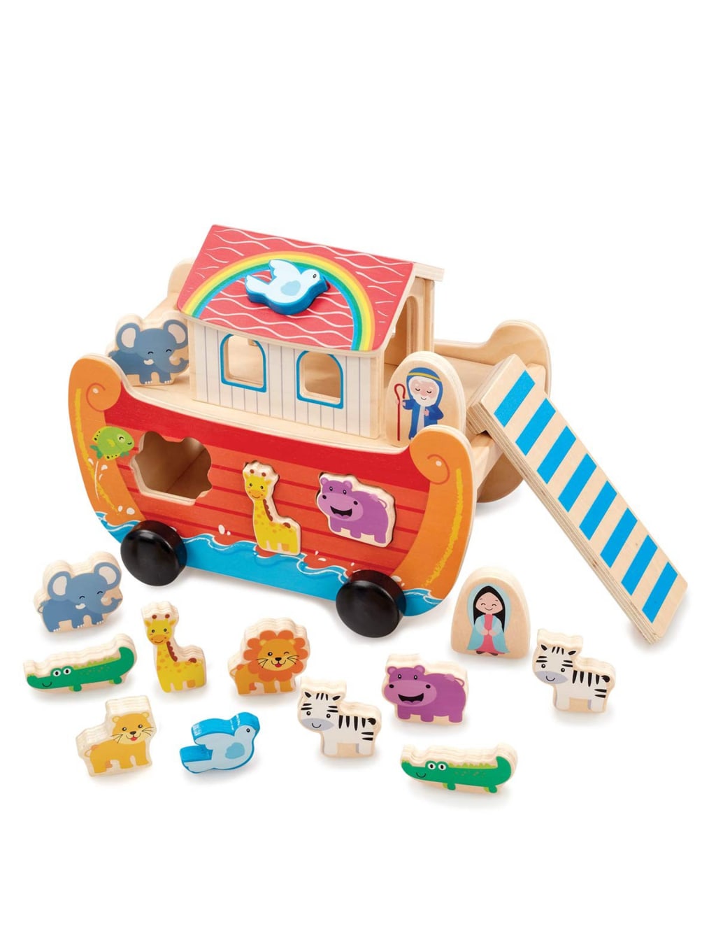 Noah's Ark Shape Sorter Toy (1-3 Yrs) 1 of 2