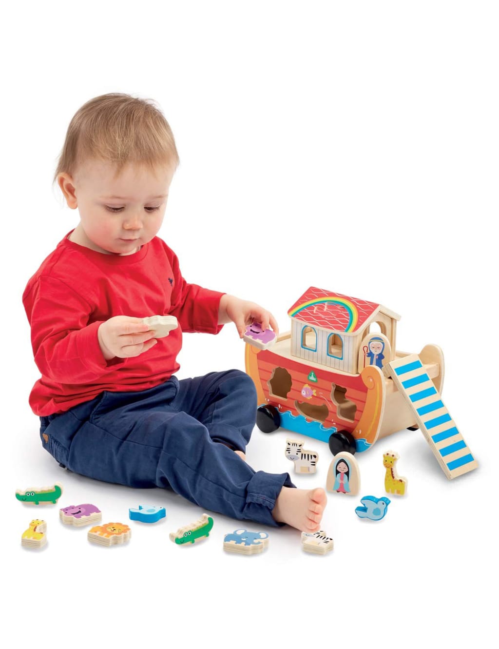 Noah's Ark Shape Sorter Toy (1-3 Yrs) 2 of 2