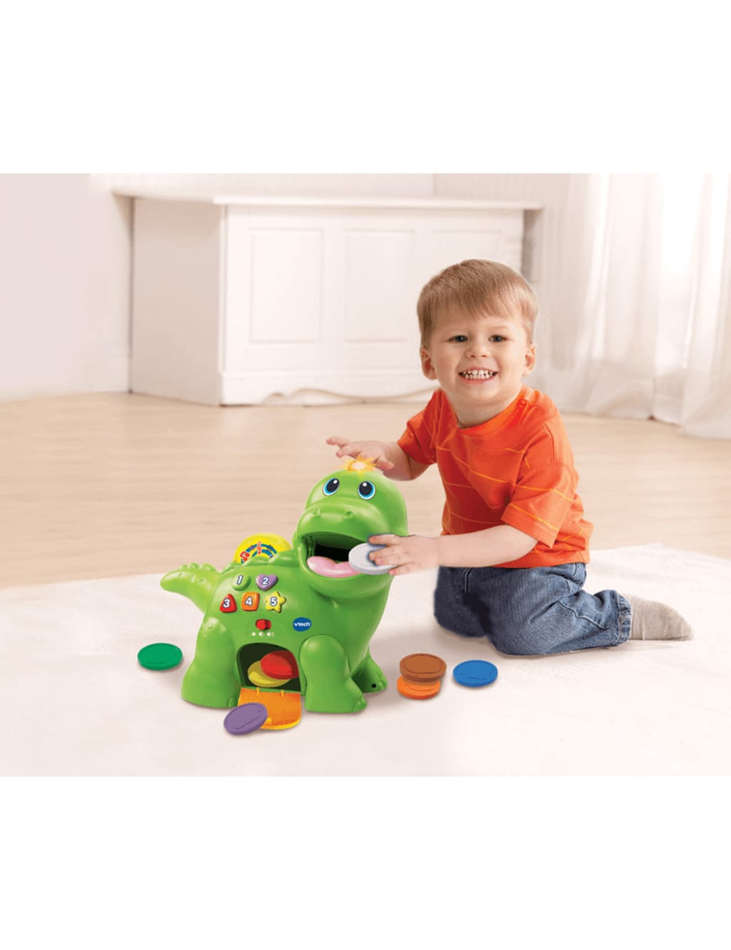 Vtech feed me dinosaur hot sale