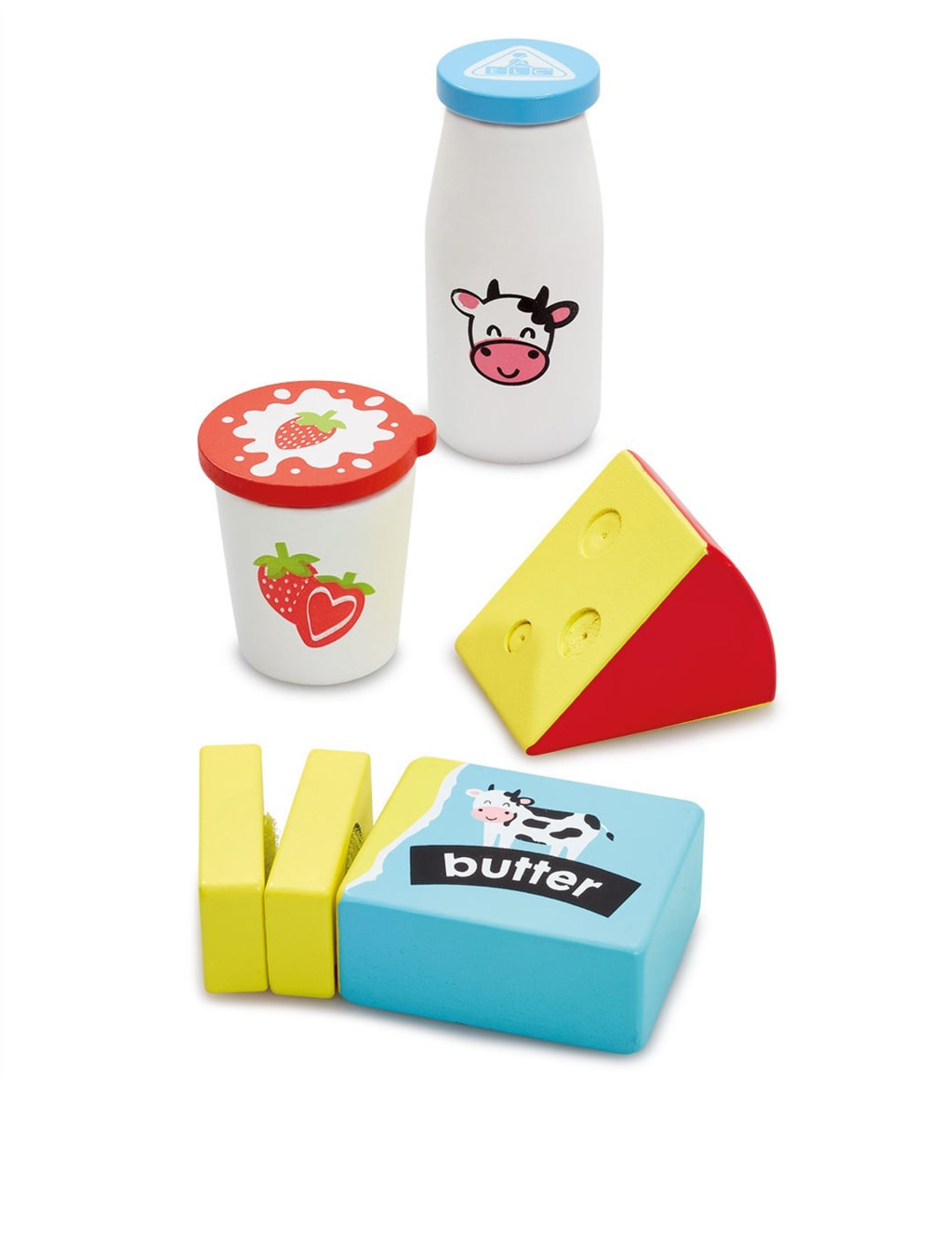 Wooden Dairy Set (3+ Yrs) 1 of 4