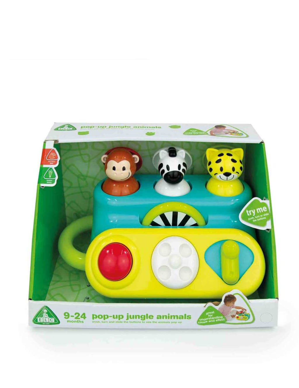 Pop Up Jungle Animals Toy 9 24 Mths Early Learning Centre M S