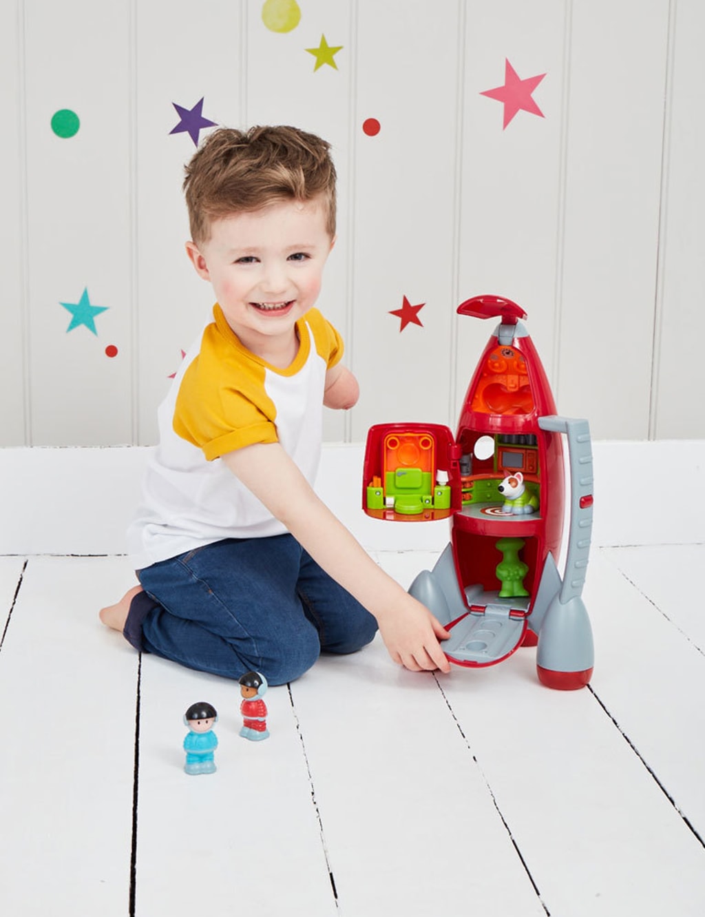Happyland Lights Sounds Lift Off Rocket 2 5 Yrs
