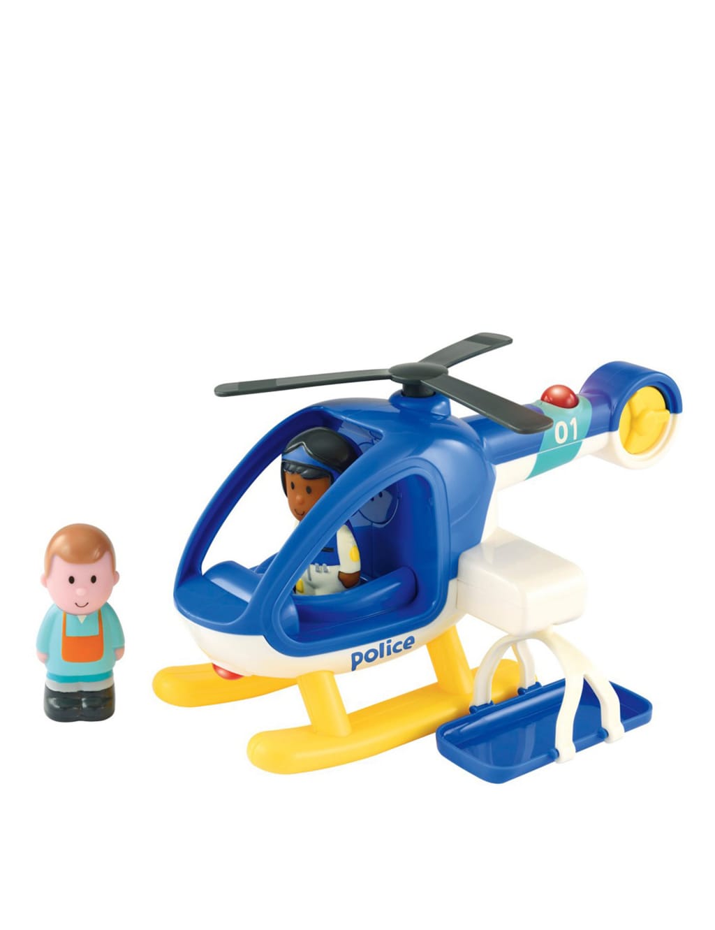 Happyland Lights & Sounds Police Helicopter (18 Mths-5 Yrs) 1 of 3