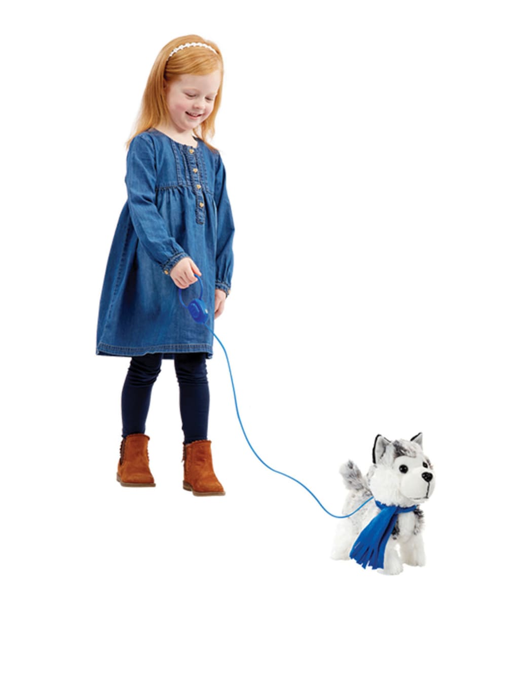 Walk Along Husky Toy (3-10 Yrs) 3 of 4