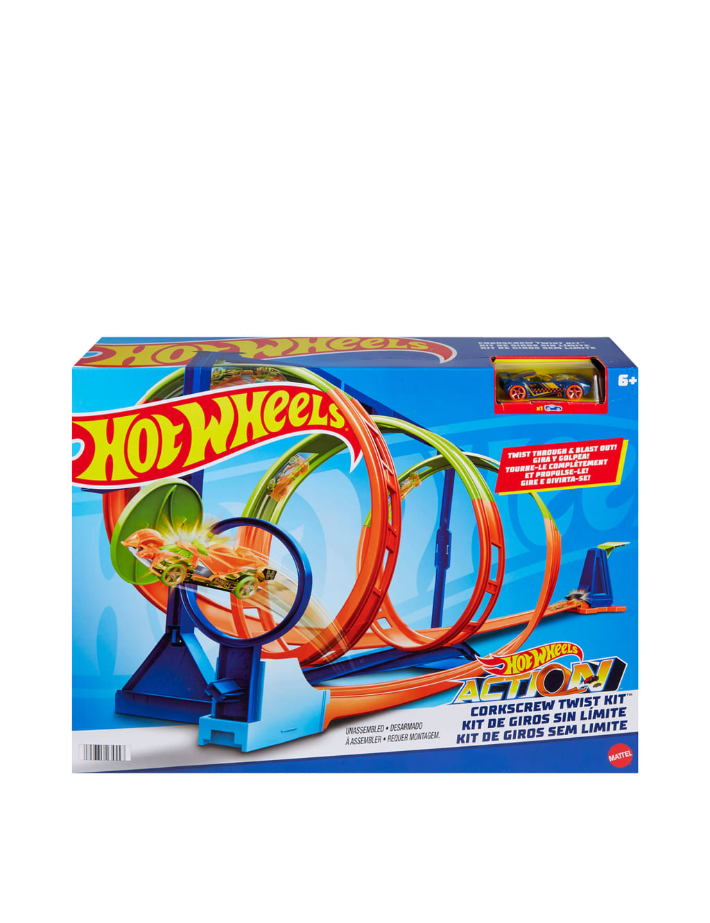 Corkscrew Twist Kit 6 9 Yrs Hot Wheels M S