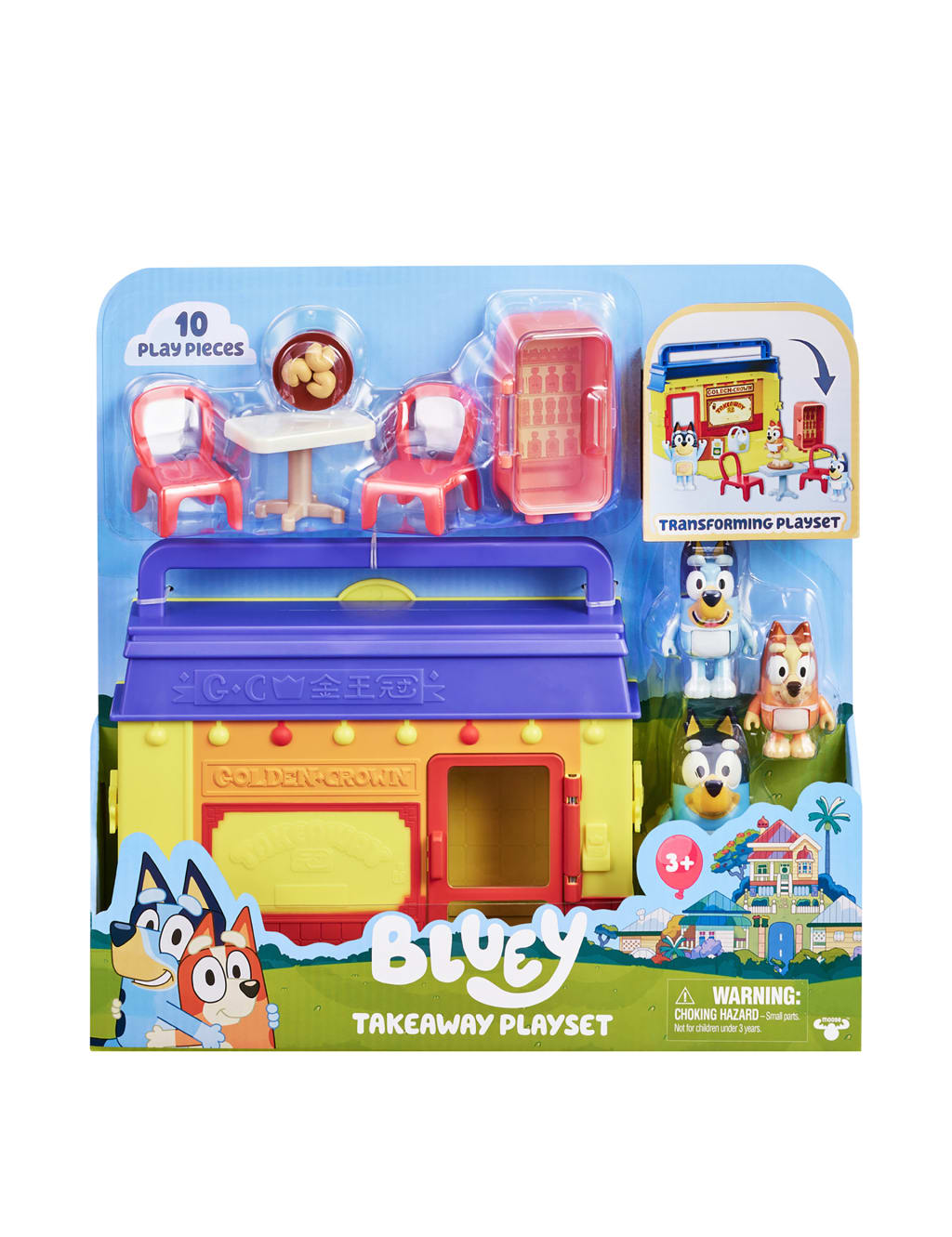 Bluey Takeaway Playset (3+ Yrs) 1 of 2