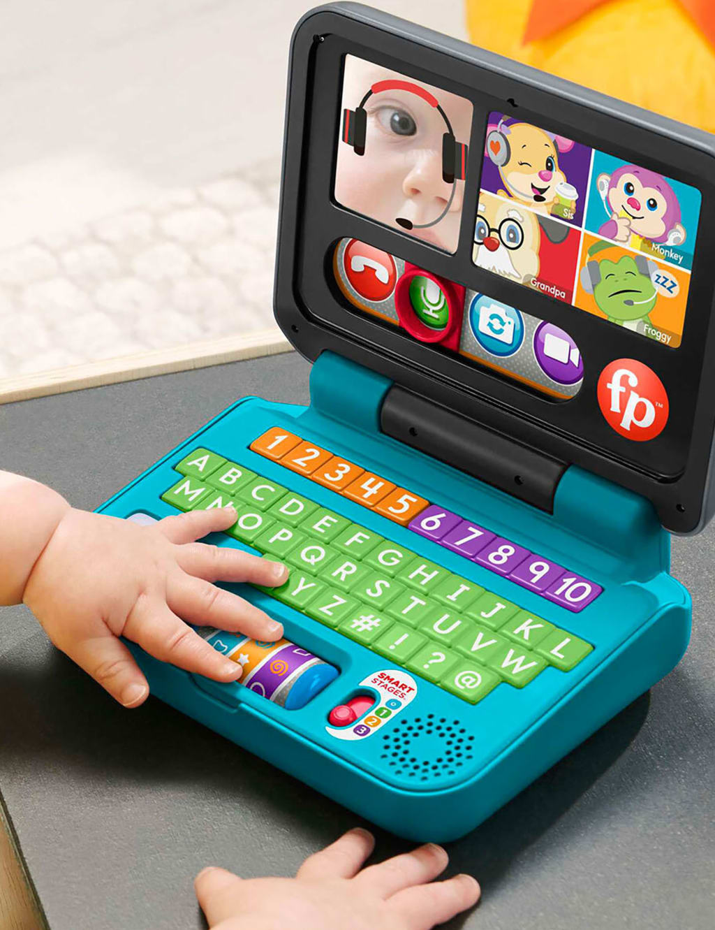 Fisher Price Laugh Learn Let s Connect Laptop Toy 6 36 Mths