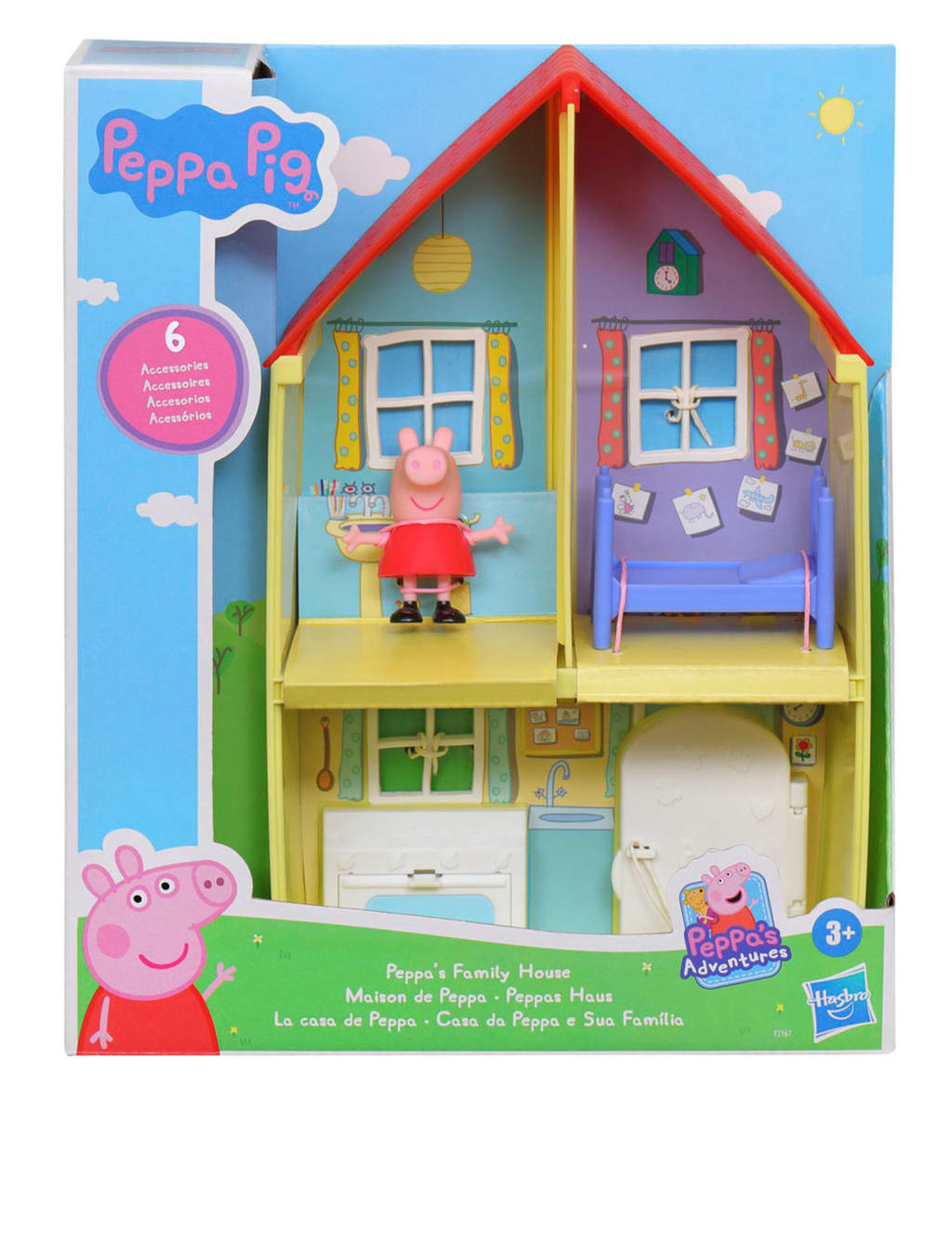 Family House Playset 3 Yrs Peppa Pig M S