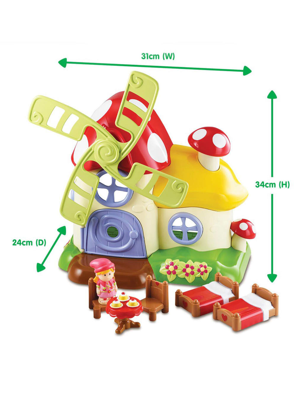 Happyland Fairy Tale Magical Windmill House (2-5 Yrs) 5 of 7