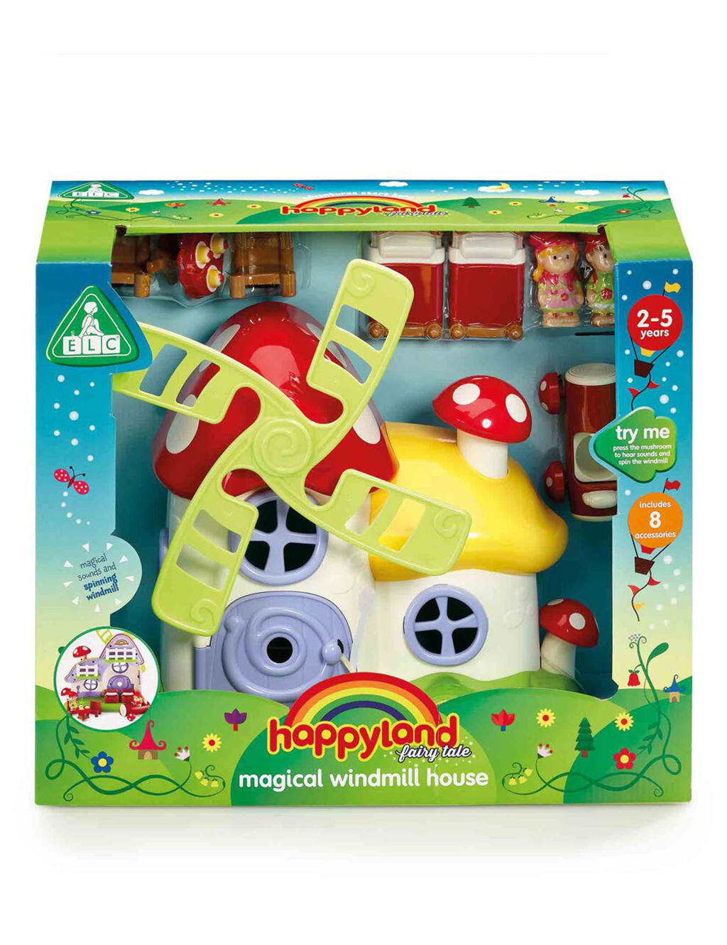 Happyland Fairy Tale Magical Windmill House (2-5 Yrs) 2 of 7