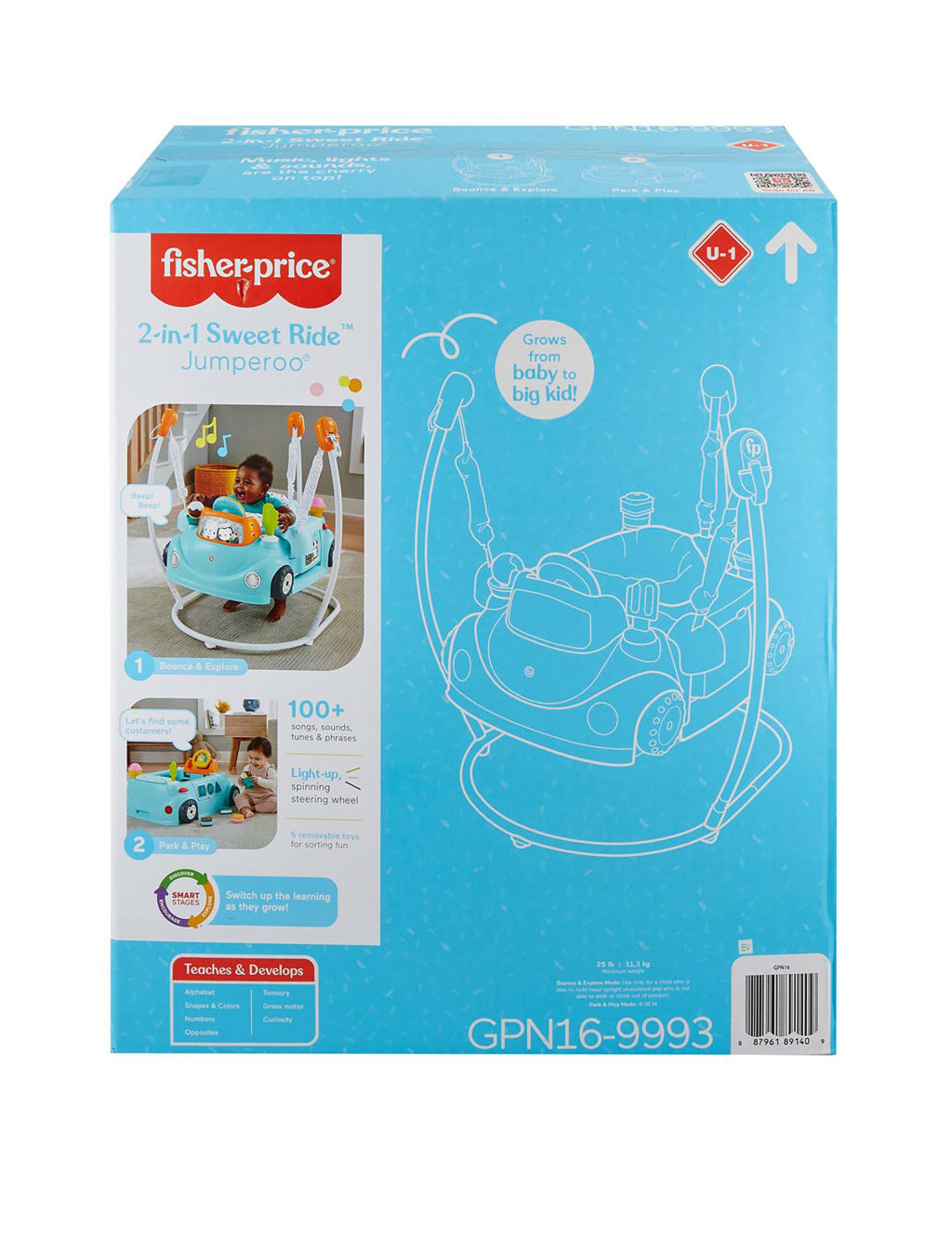 2-in-1 Sweet Ride Jumperoo (4-36 Mths) 2 of 2