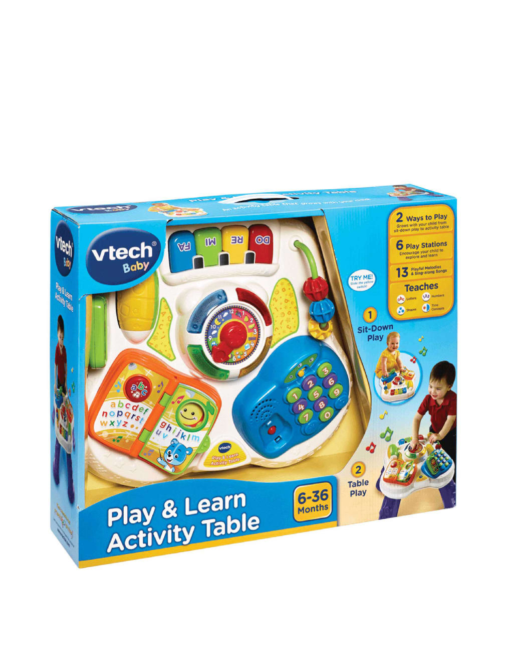 Play Learn Activity Table 6 36 Mths Vtech M S