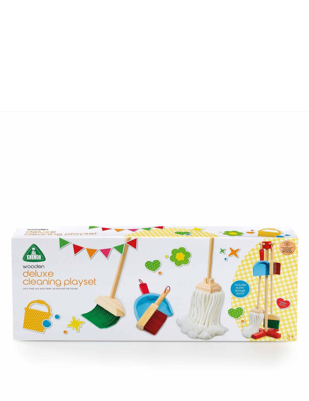 Wooden Deluxe Cleaning Playset (3+ Yrs) 1 of 2