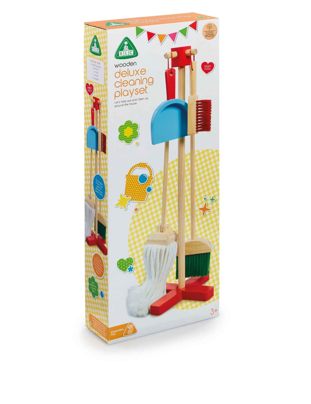 Wooden Deluxe Cleaning Playset (3+ Yrs) 2 of 2