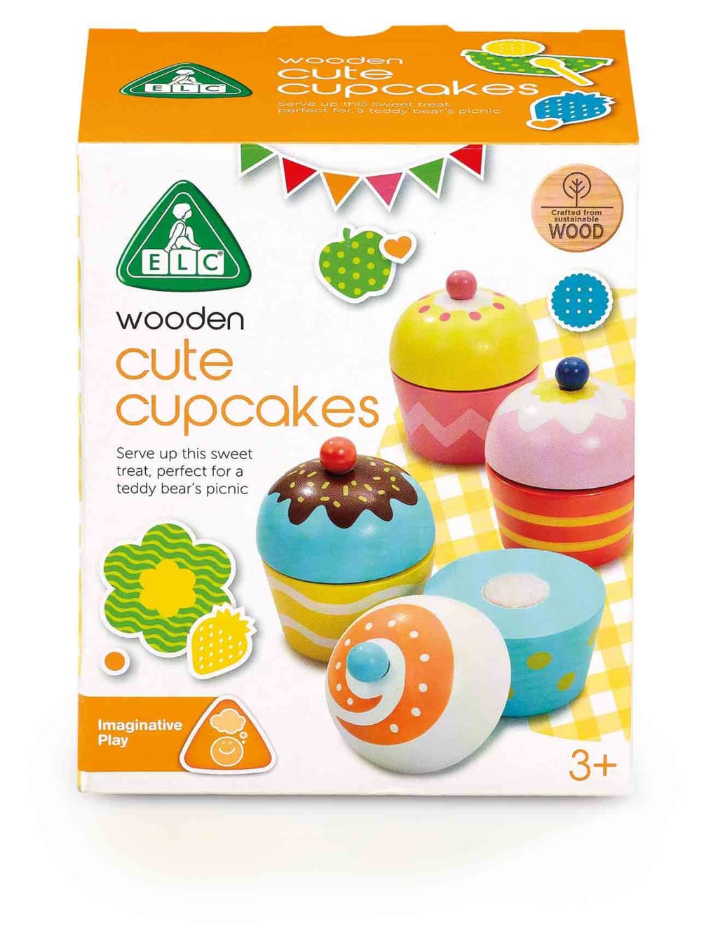 Wooden Cute Cupcakes (3+ Yrs) 3 of 3