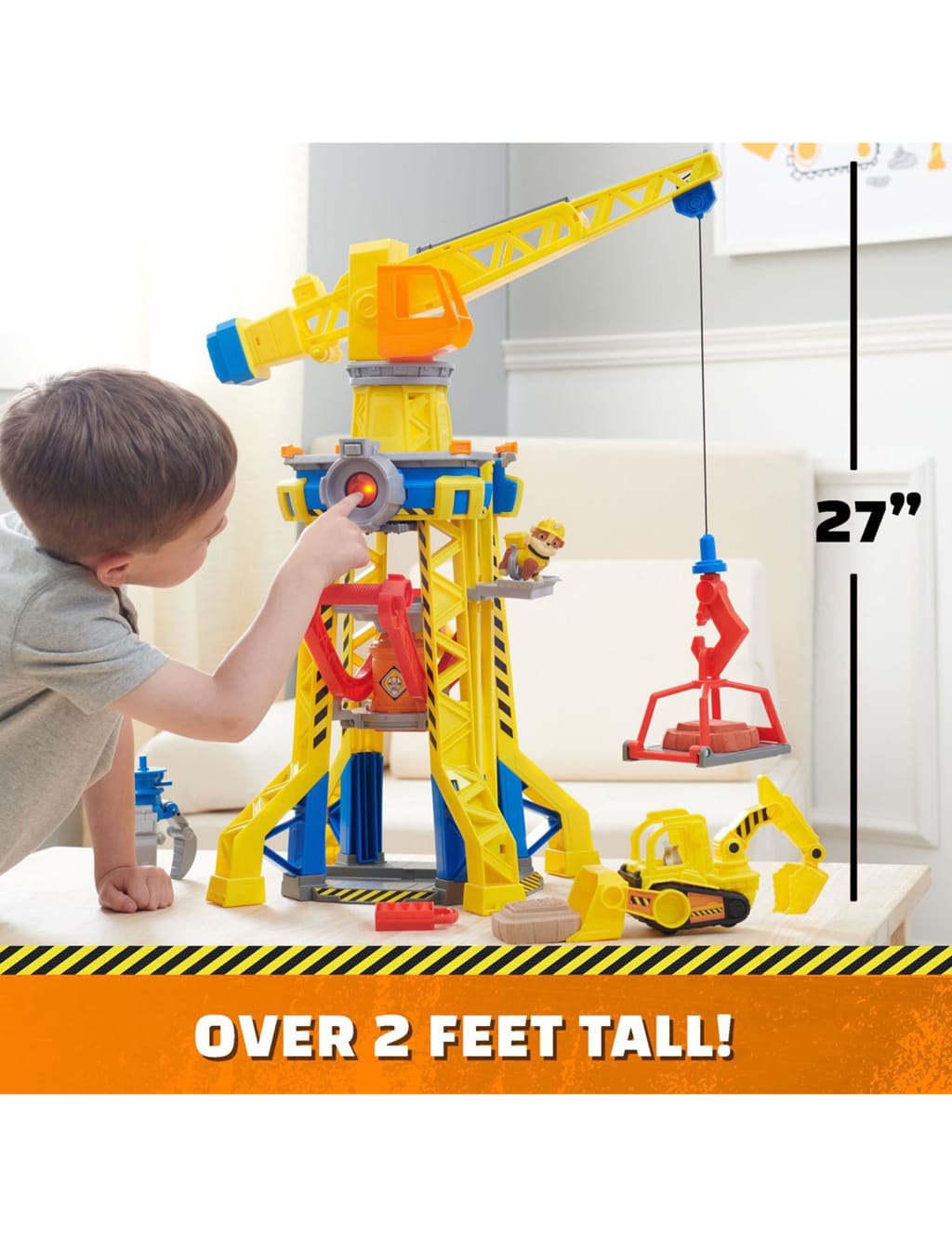 Rubble & Crew Crane Tower Playset (3+ Yrs) 4 of 8