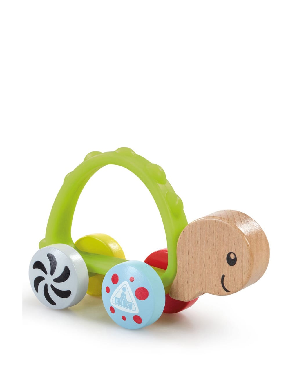 Wooden Push Along Turtle (6-18 Mths) 3 of 4