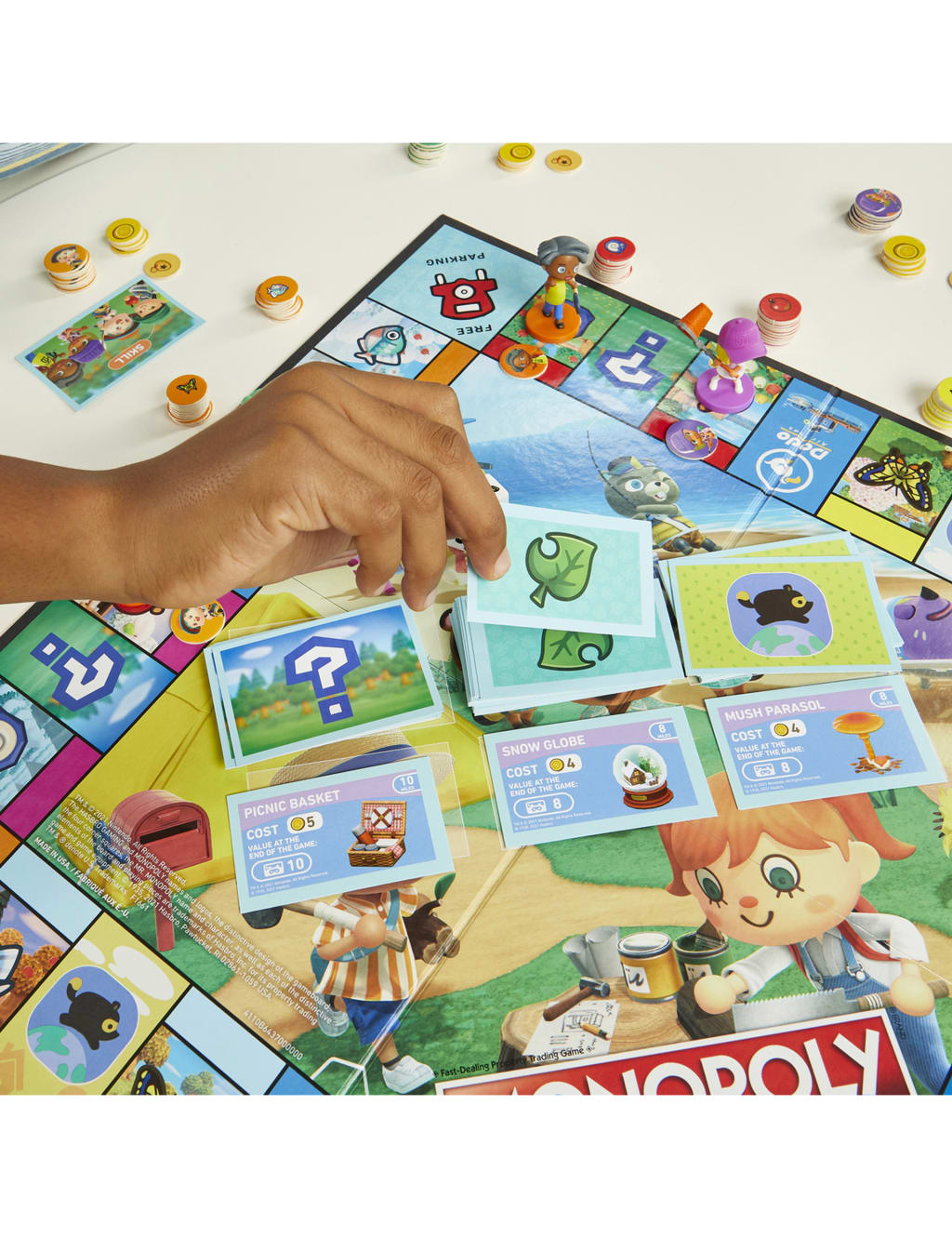 Monopoly Animal Crossing Board Game 8 12 Yrs Hasbro Gaming M S