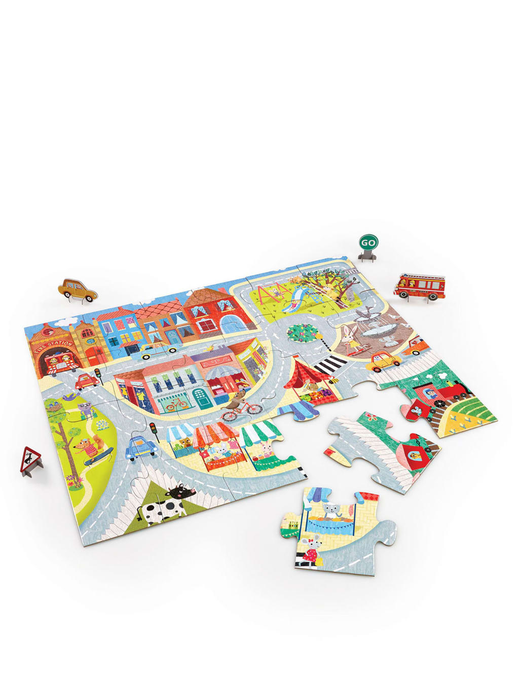 Busy Town Puzzle (3 Yrs+) 2 of 4