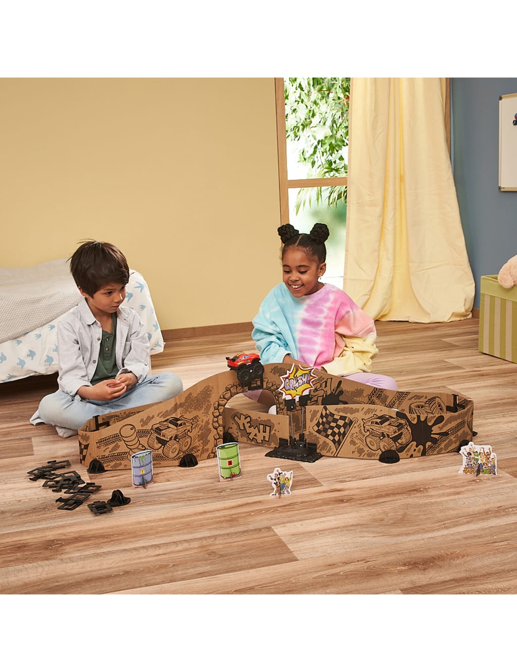 Car Board Racers Monster Truck and Track Set (5+ Yrs) 3 of 4