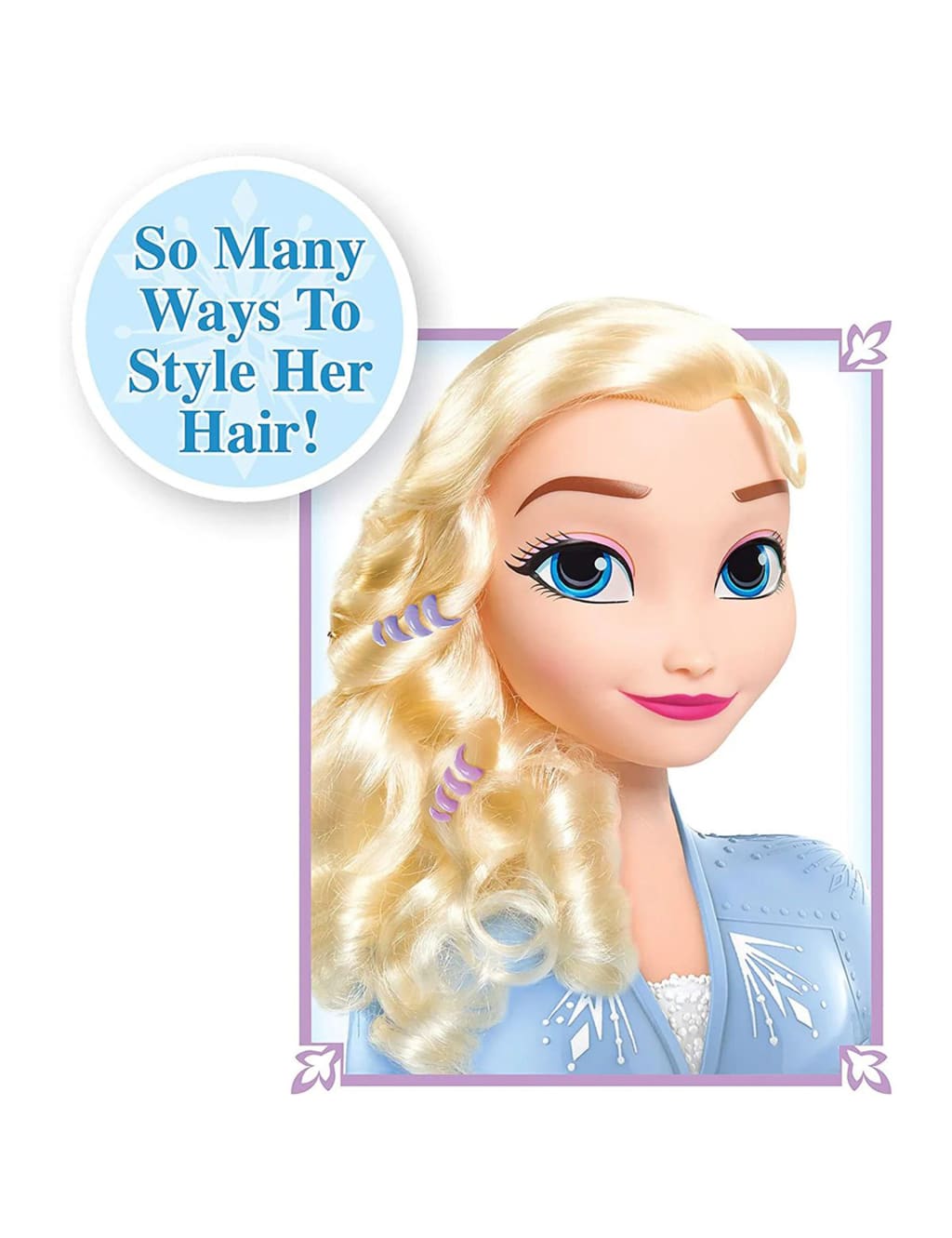 Frozen Queen Elsa Styling Head Playset 3 Yrs Disney M S