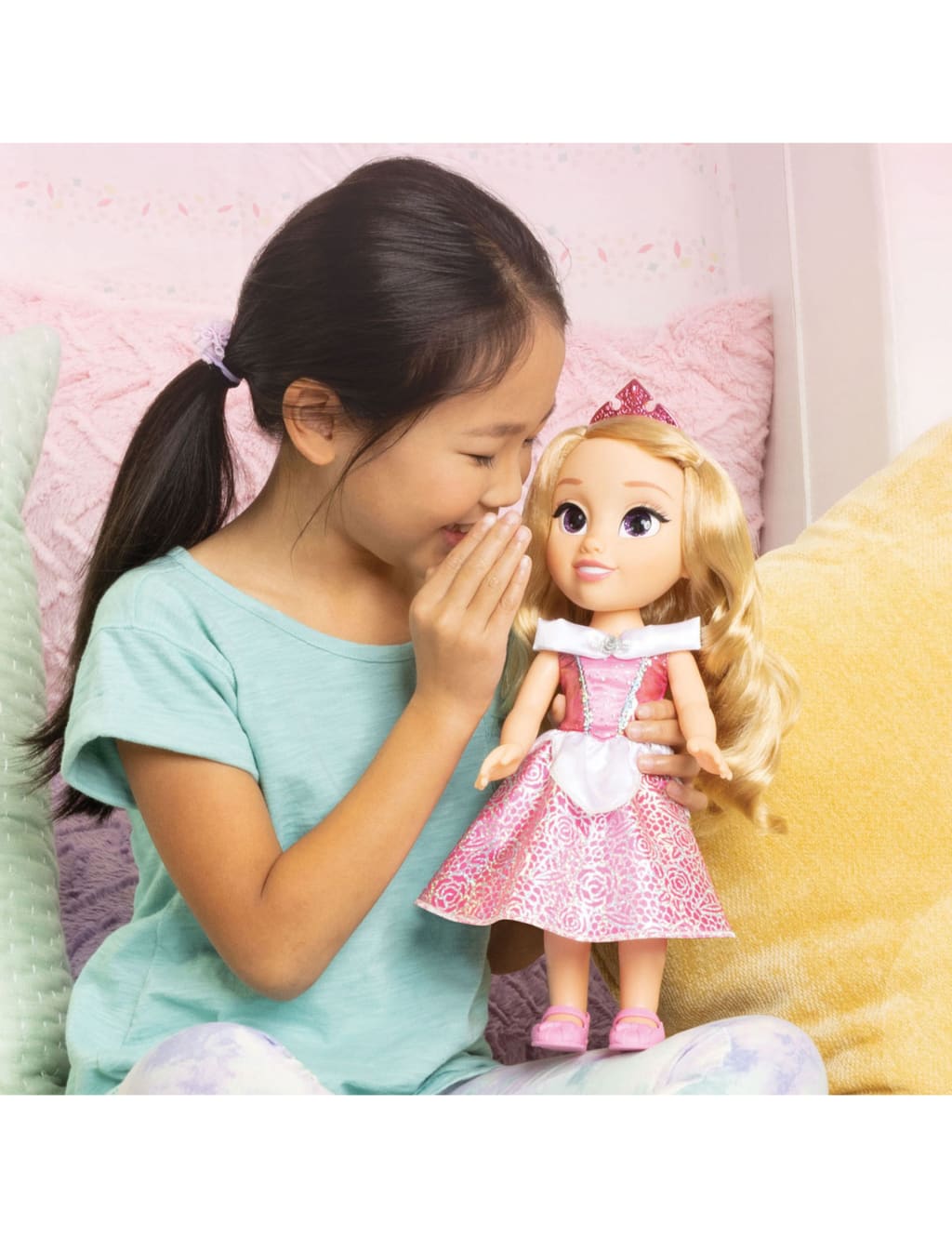 Disney princess toddler doll and dress top