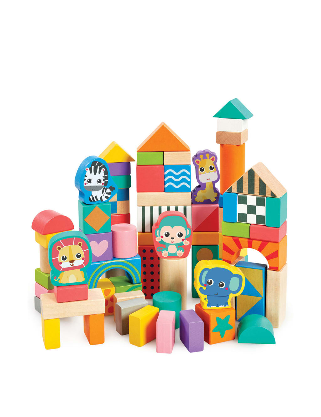 Tub of 80 Wooden Bricks (1-3 Yrs) 3 of 3