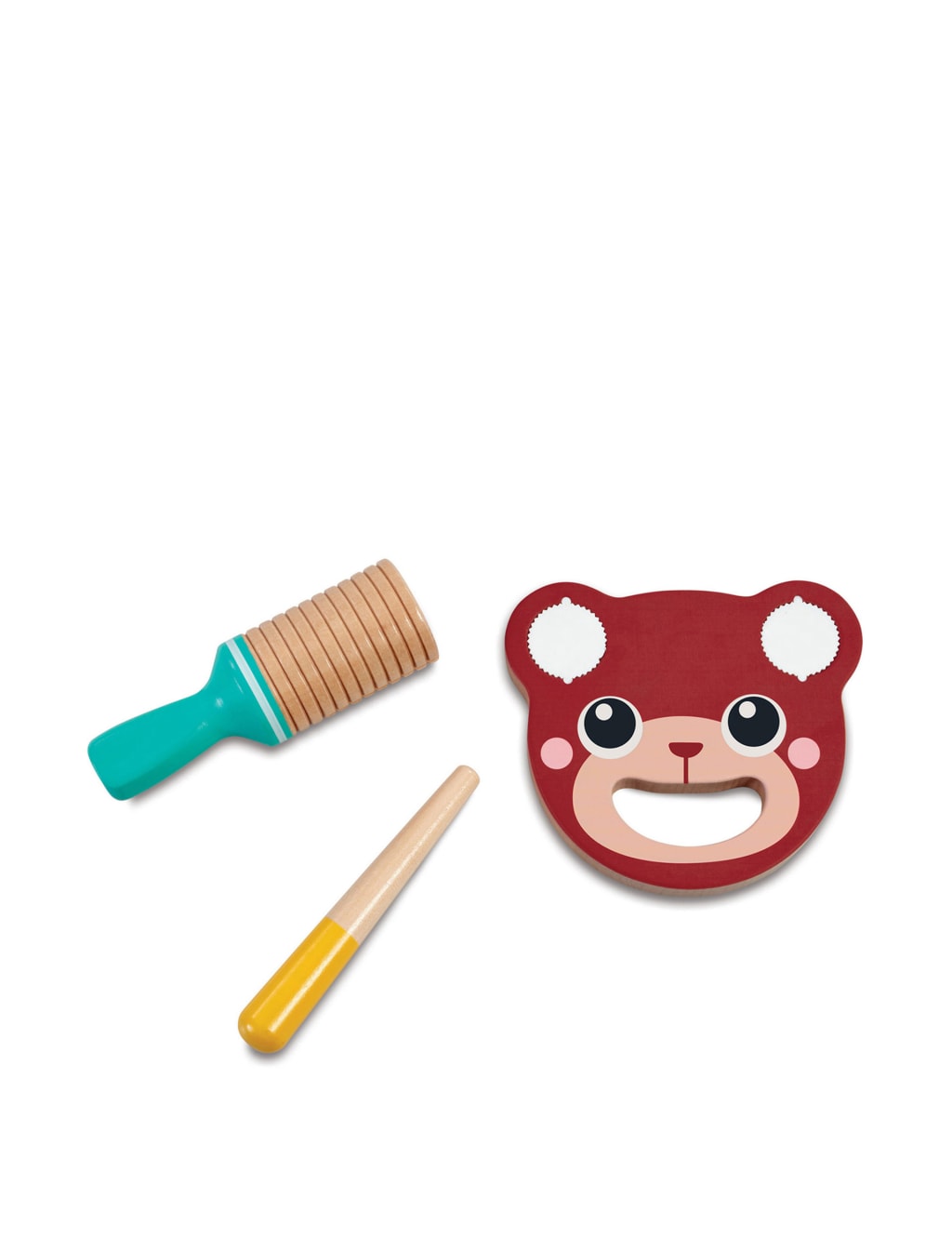 Wooden Little Bear Band Percussion Set (1+ Yrs) 3 of 3