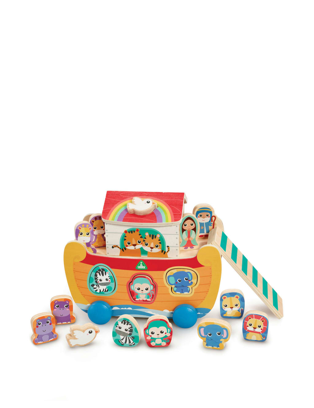 Wooden Noah's Ark Shape Sorter (1-3 Yrs) 3 of 3