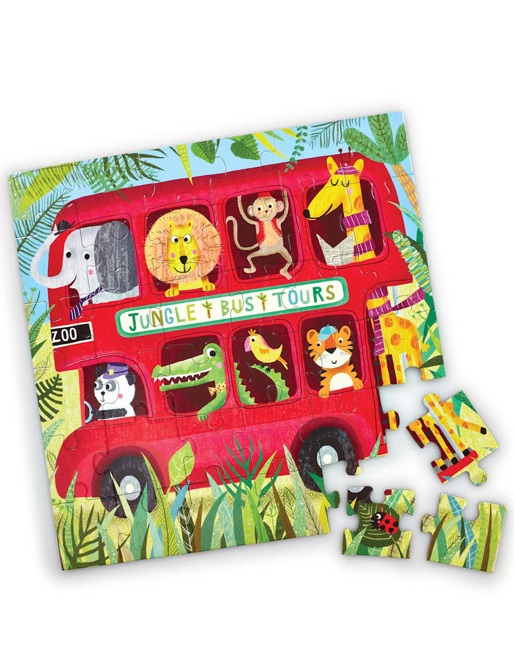 Jungle Bus Puzzle (3+ Yrs) 2 of 3