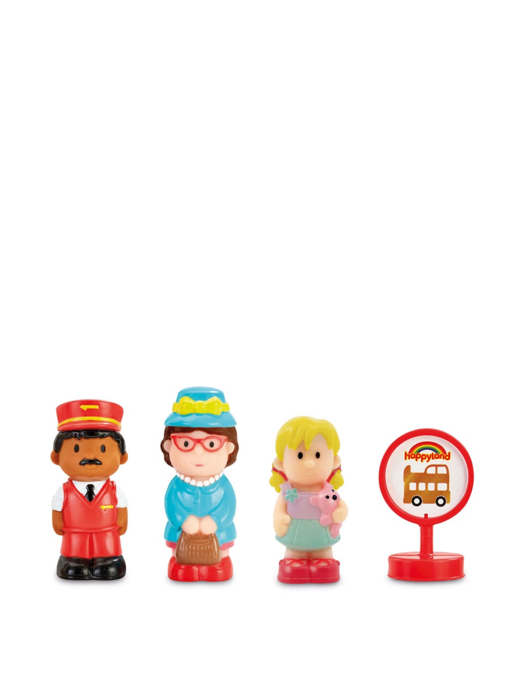 Happyland Gold London Bus Toy 2 Yrs Early Learning Centre M S