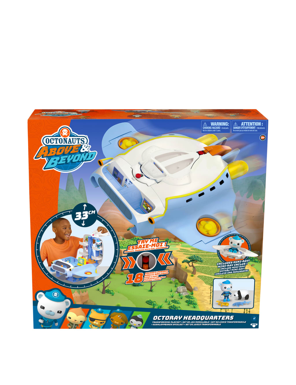 Octonauts Octoray HQ Playset (3-6 Yrs) 2 of 8