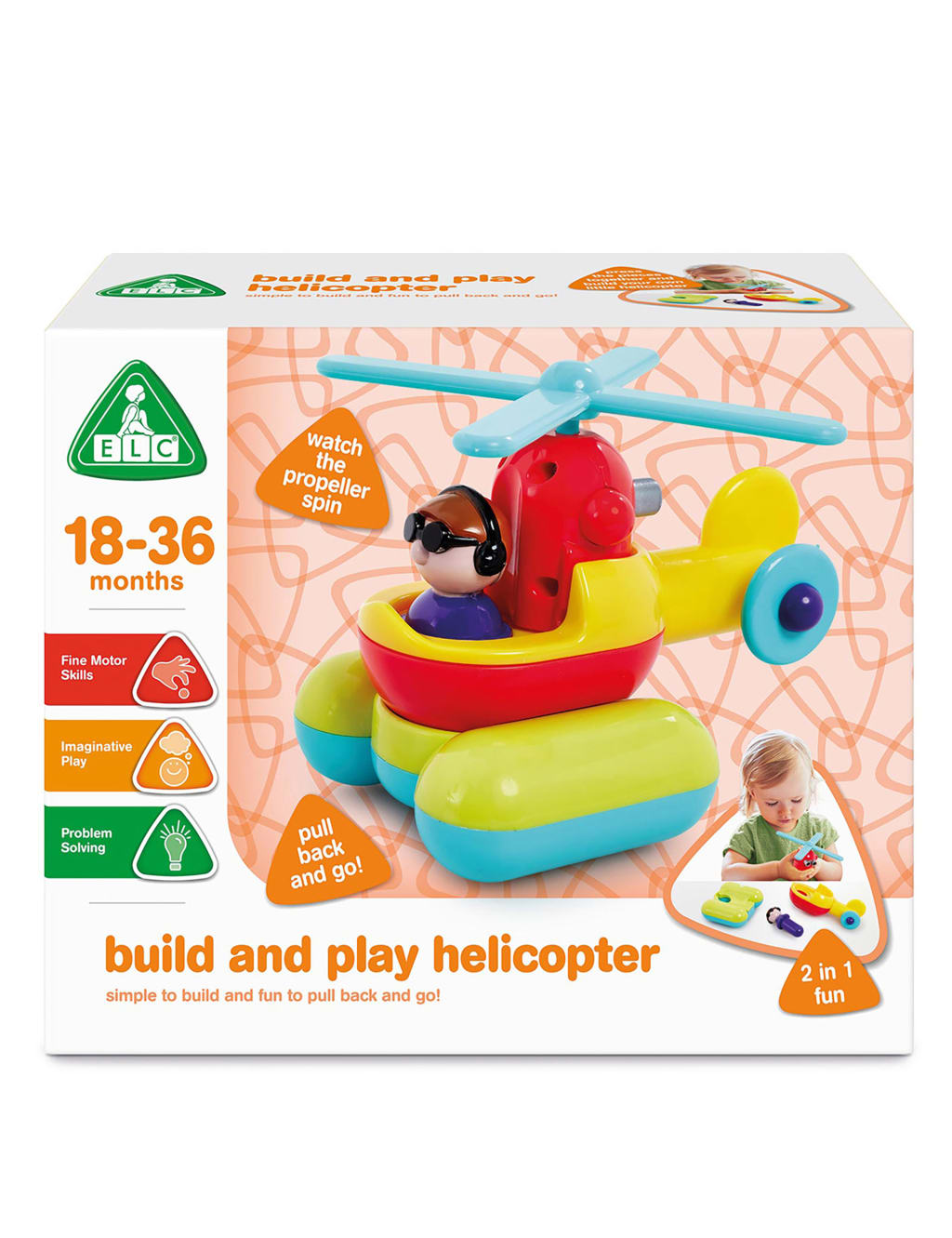 Build & Play Helicopter (18-36 Mths) 1 of 3